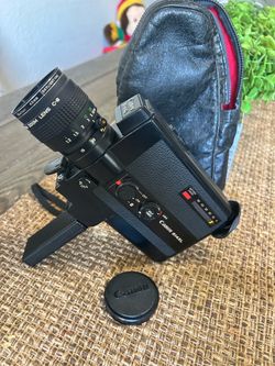 Vintage Canon 514XL Super 8 Film Camera, 1970s Retro