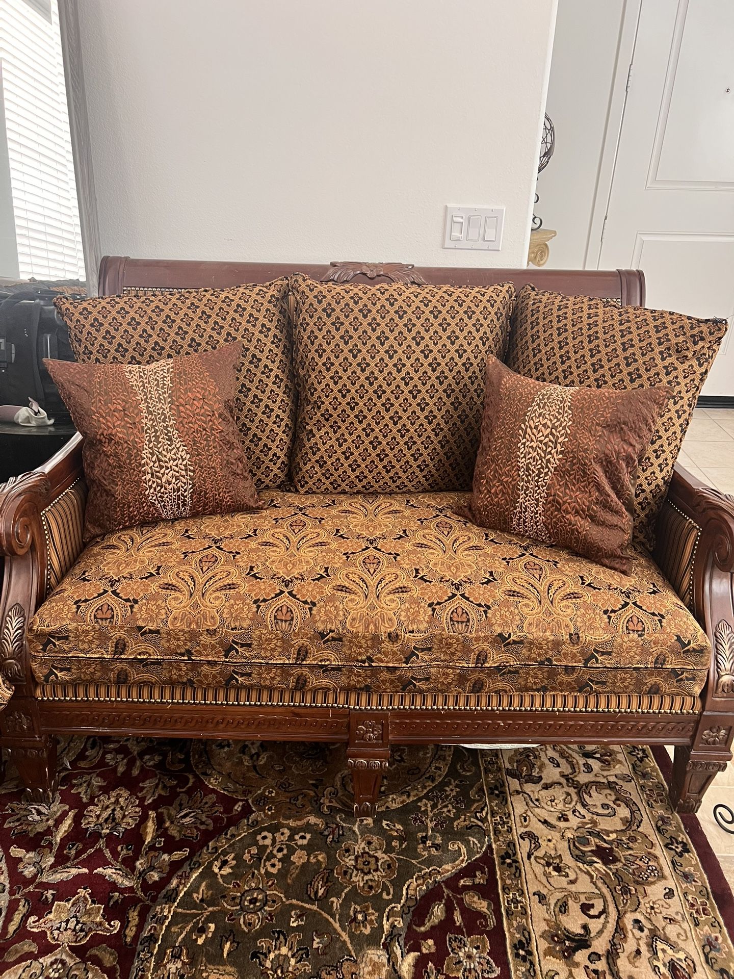2 Piece Sofa Set With Accent chair