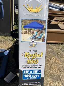 10x10 Blue Canopy