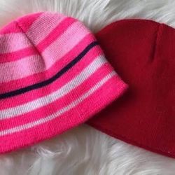 ONE SIZE | Stripe Pint & Red Beanie Preowned in excellent condition
