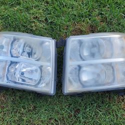 2007 Through 2013 Chevy Silverado Headlights