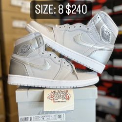 DS New Jordan 1 Japan sz 8 $240