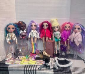 Rainbow High dolls and accessories