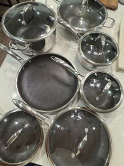Hexclad Pots and Pan 12-pc set