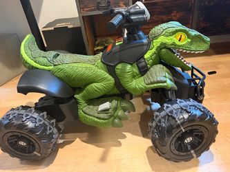 Power Wheels Jurassic World Dino Racer 12V Ride-On ATV — $150 OBO