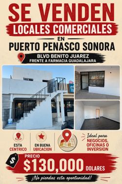Se vende en Puerto Peñasco Mexico