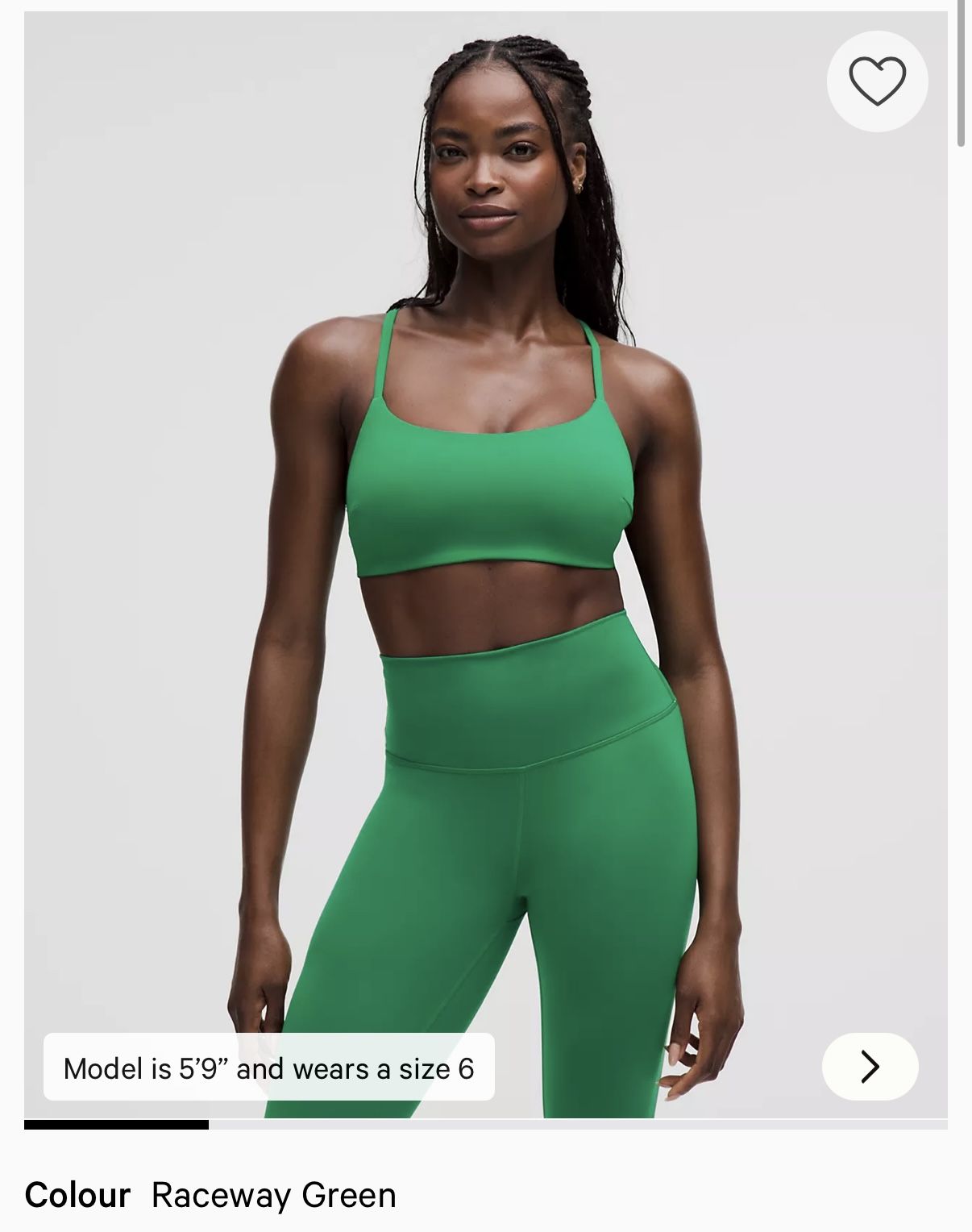 Lululemon Wunder Train Strappy Racer Bra