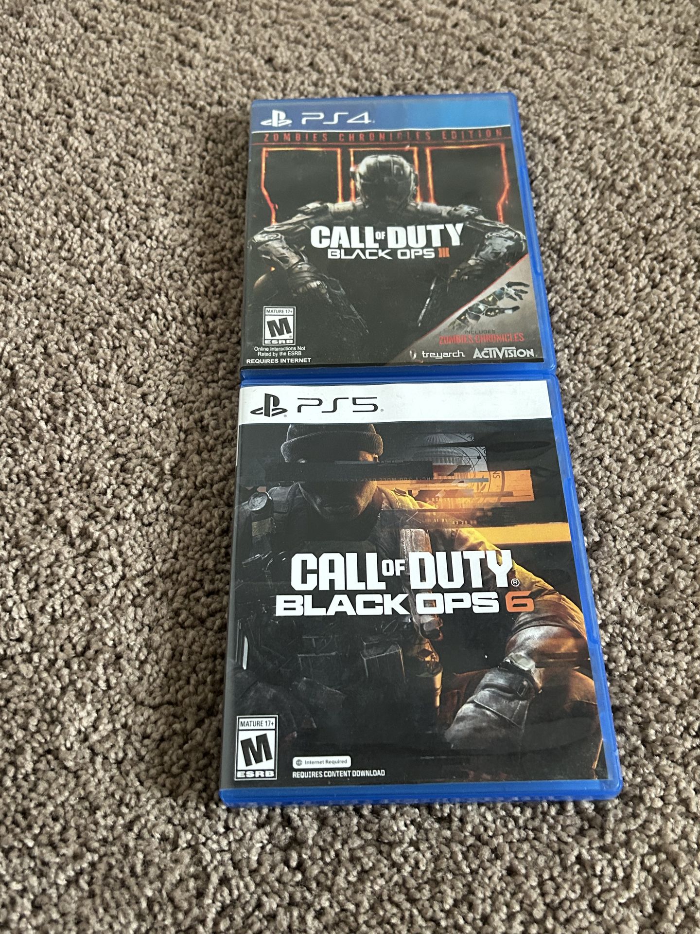 Call of duty PS4 games $5 PS5 game $20 or all for 30