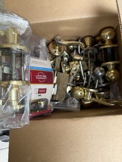 Box Of Door Handles 