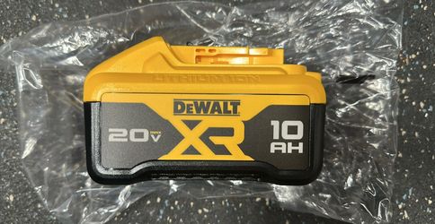 Dewalt 20v XR 10ah Battery (new)