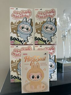 LABUBU “EXCITING MACARON” & “HAVE A SEAT” BY POP MART