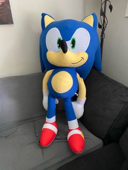 Giant Sonic the Hedgehog Plush Stuffed Animal