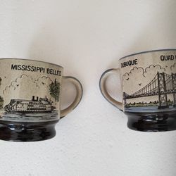 Steamboat Coffee Mississippi Belle II Cup Mug Souvenir River Boat Dubuque Quad Cities Fathers Day Gifts