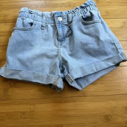 Girls Jean Short Size 7-8 Years