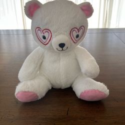 💖 Hallmark Valentine’s Day Heart-Eyes Plush Bear – 9”