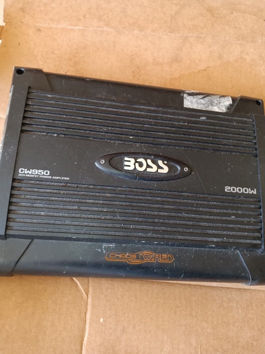 Boss Amp