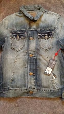 True religion Jean jacket size medium