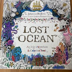 Lost Ocean Coloring Book