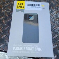 New 40,000 Mah Portable Power Bank with flash lights.Cargador De Telefonos, Tabletas, Electronicos con luz