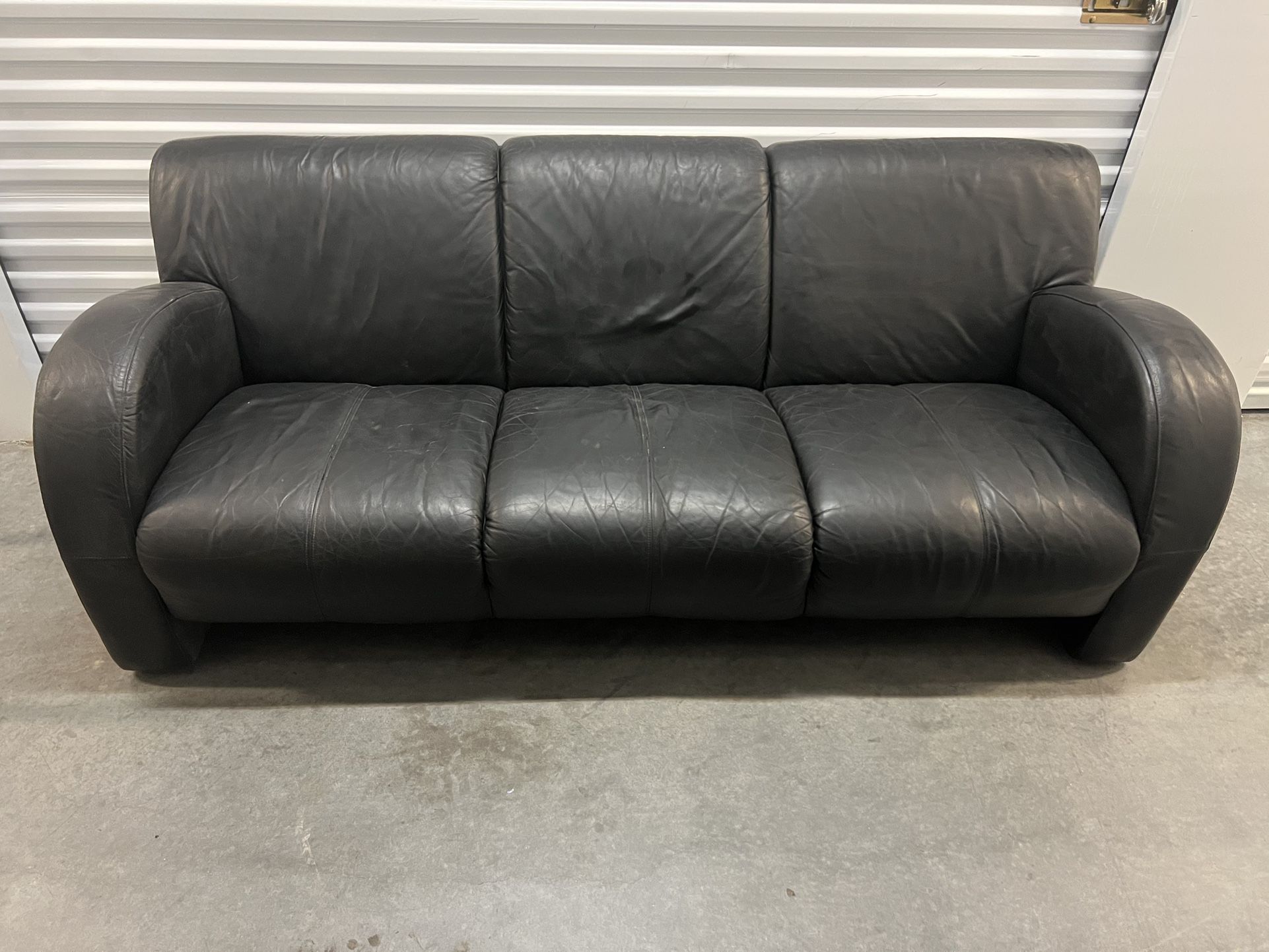 Leather Couch 