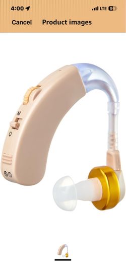 BTE Hearing AID, Model: JH-DW2ET,Color: Light Black