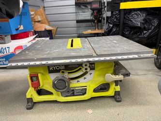 Ryobi table saw