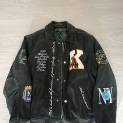 RARE Kith Suede Coach Jacket