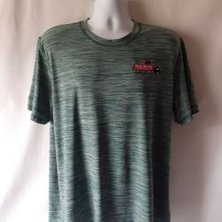 Adidas truck driving championship men's green short sleeve t-shirt size XL 