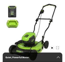 Greenworks Pro 60V 19" Cordless Lawn Mower - New in Box