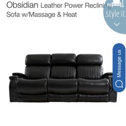Leather  Sofa