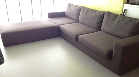 Stylish, modular designer sofa
