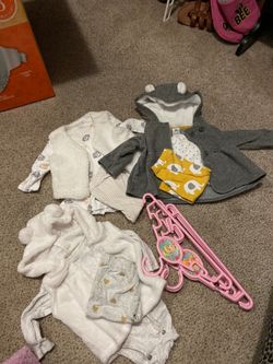 Winter outfits 3M girl! And some princess hangers!