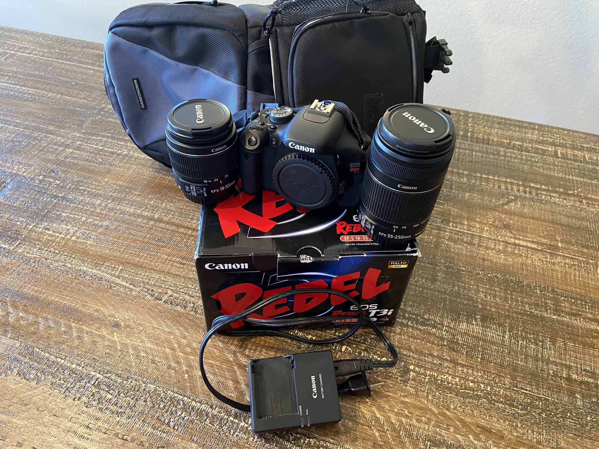 Canon Rebel T3i & Bag