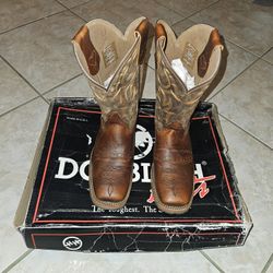 BRAND NEW DOUBLE H SOFT TOE MEN'S WESTERN WORK BOOTS SIZE 10.5