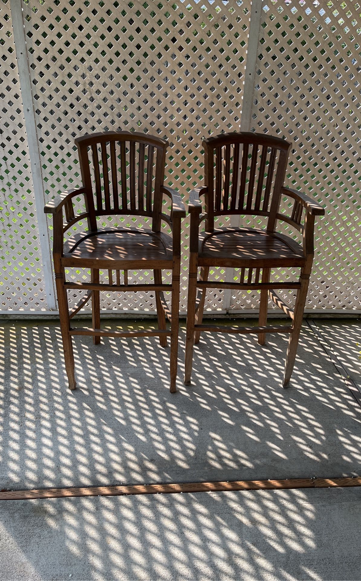 Wood Chairs/Stools