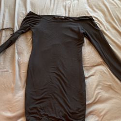Naked Wardrobe Large Black Dress