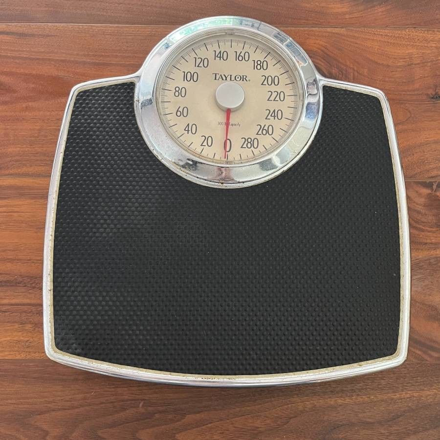 Vintage Taylor Analog Bathroom Scale Professional 300 LB