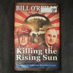 Bill O'Reilly Killing the Rising Sun Hardcover Book First Edition