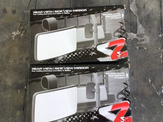 Roll Bar Mounted Mirrors Side Or Rear View