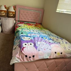 Pink Twin Size  Bed  