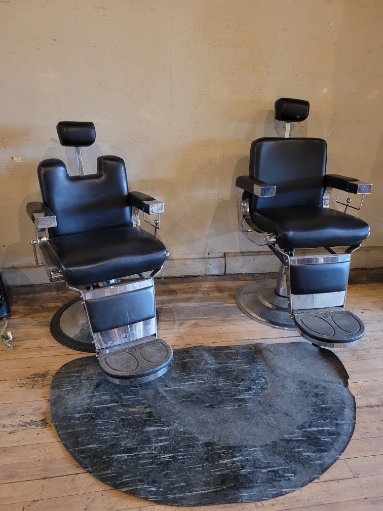 2 Barber Chairs
