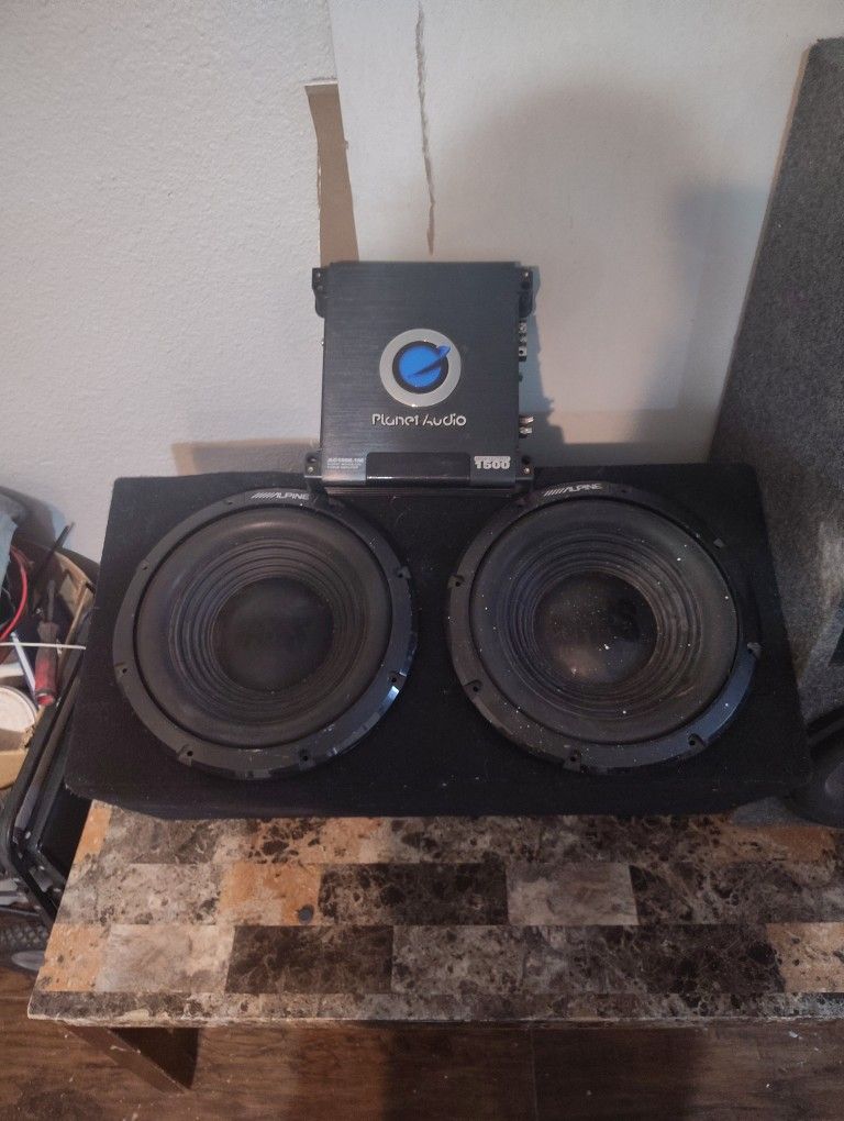 Sub And Amplifier 150