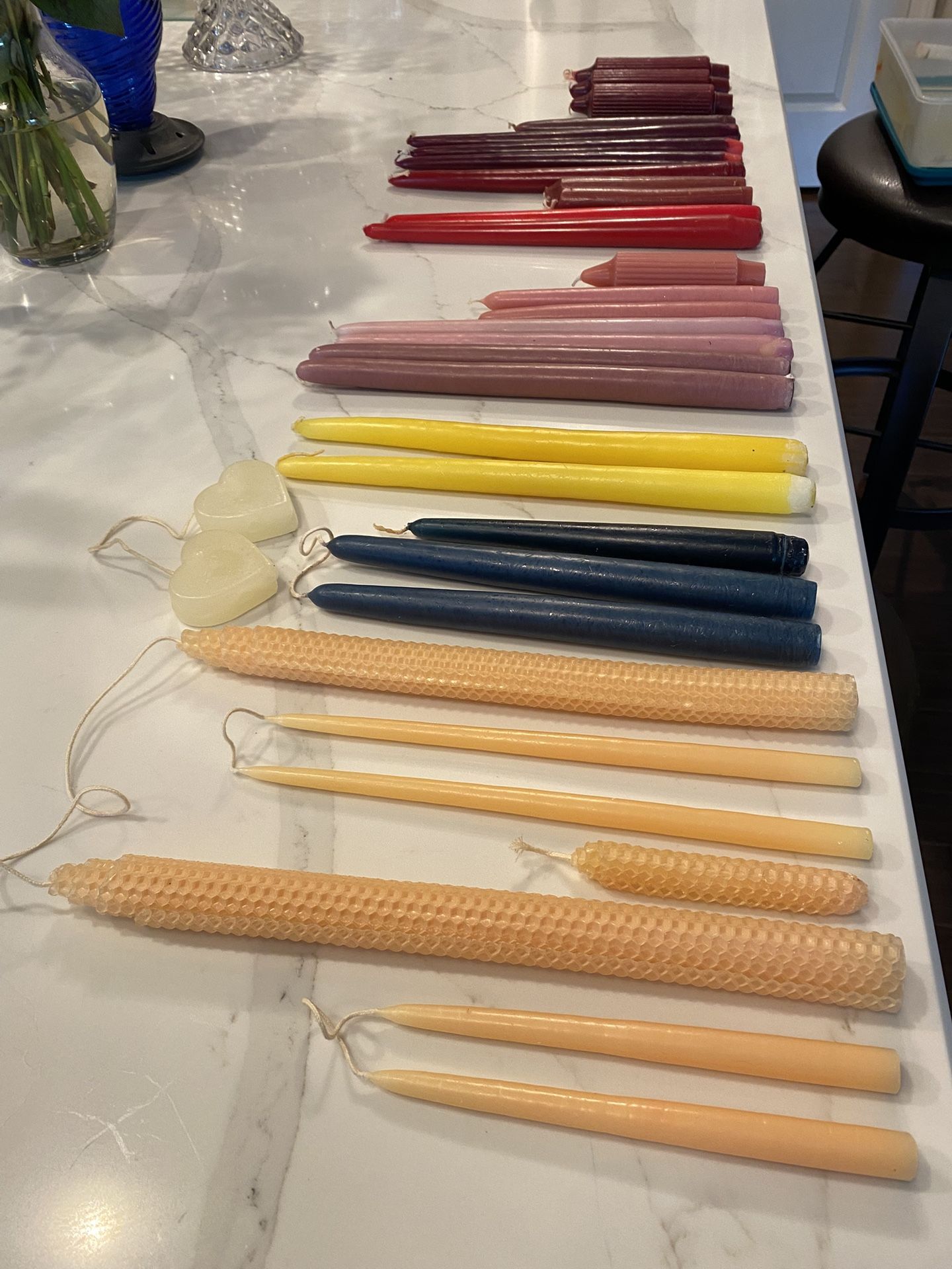 UNUSED 35 Candles in boxes (SEE PHOTOS)