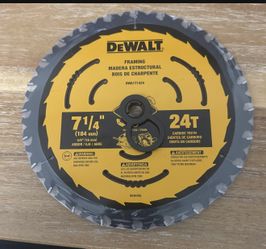 Dewalt Saw Blade 7-1/4 24T