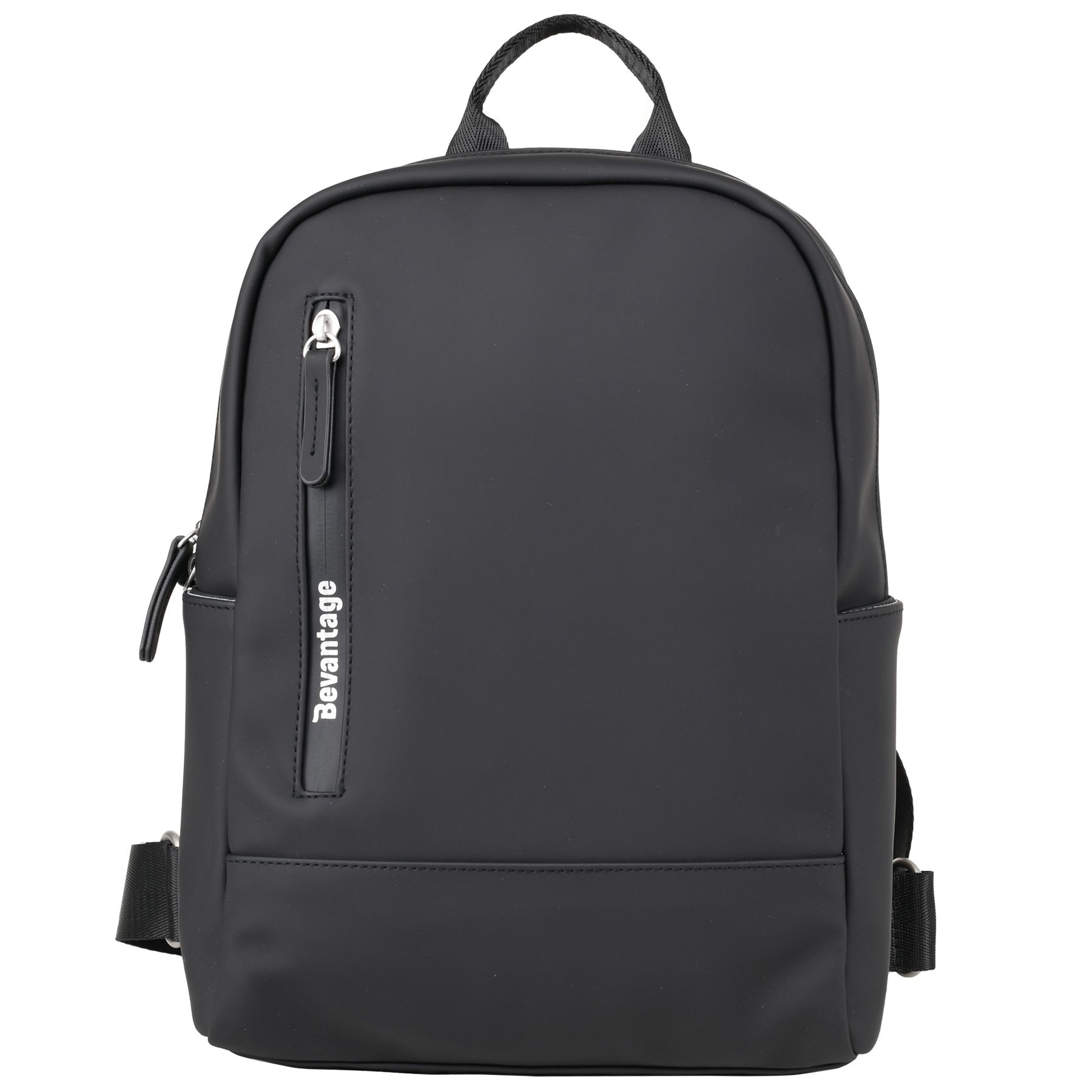 Small Backpack PU Leather Cute Lightweight Daily Waterproof Dirt Resistant Black