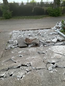 Old concrete