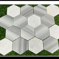  ️🔥🔥‼️🔥🔥‼️(Tampa Bay) Mosaicos River Stone Antislipery , Mosaicos antiresbalante Para Duchas Y Regaderas 