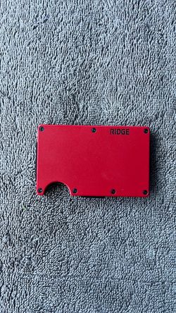 Ridge wallet