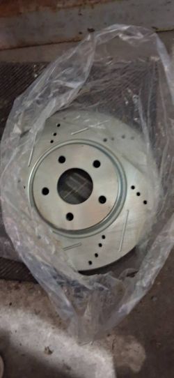 NEW Drilled & Slotted Brake Rotors — Pontiac G6, Full Set of 4 (Front + Rear)