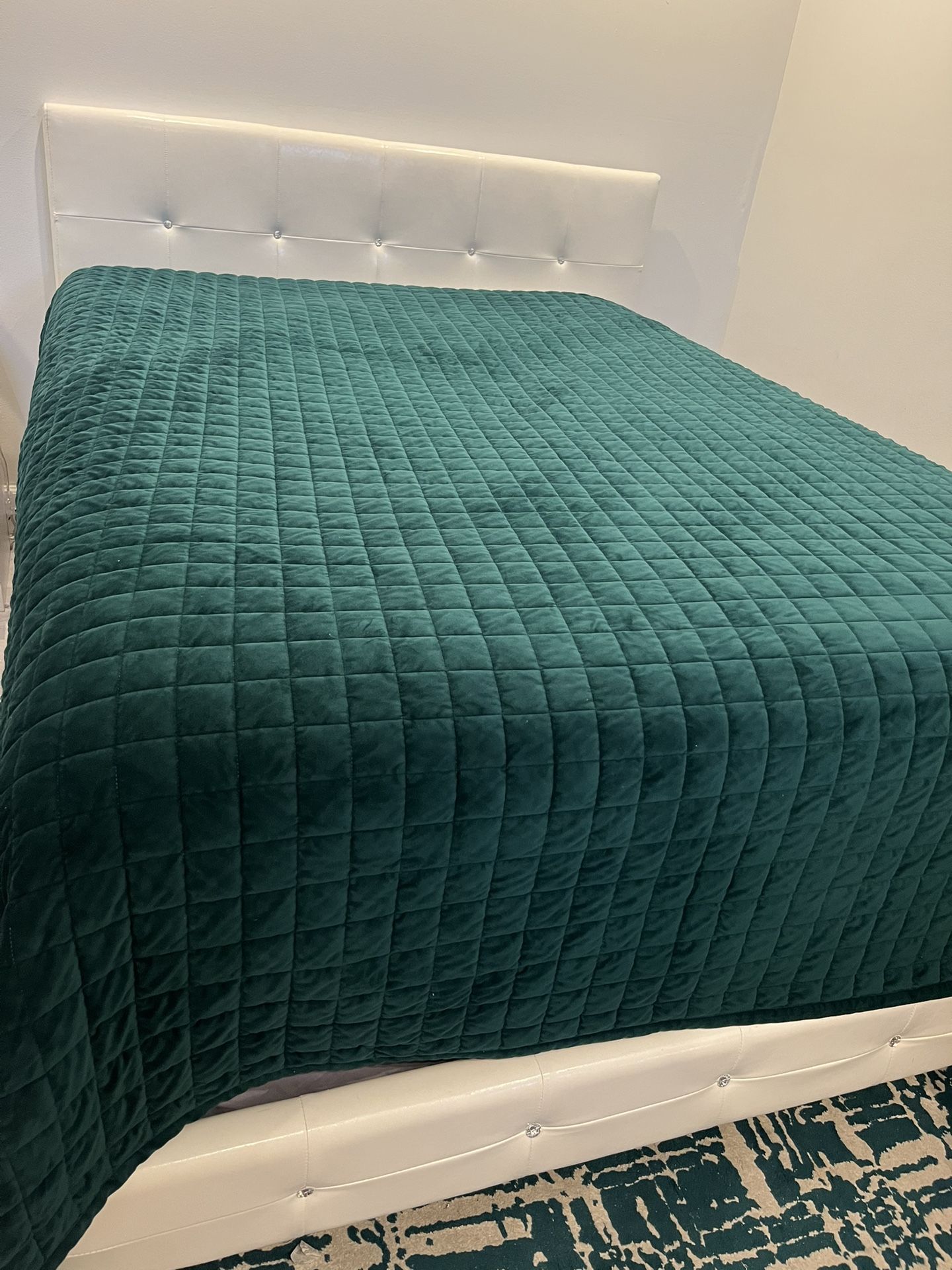 White Queen Bed Frame